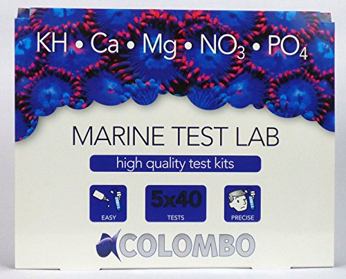 MarinLab - kit per test ICP-OES 2. 36 elementi + salinità e KH (2 provette:  acquario ed acqua di osmosi) - ACQUARIOLANDIA